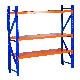 Chinese Slippers Industrial Adjustable Metal Pallet Rack Warehouse/ Storage/Display/Goods/Supermarket Boltless Shelf with 3 or 4 Tiers manufacturer