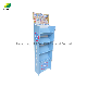  Customized Cardboard Corrugated Paper Promotion Retail Store Advertising Exhibition Pop Foldable Floor Shelf Display Rack for Milk Powder