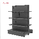  Gondola Shelving Supermarket Shelves Metal Clothing Store Black Display Rack