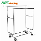 Collapsible Rolling Clothing Racks Hanging Drying Rack