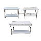  Guanbai large stainless steel restaurant table kitchen furniture working table