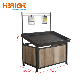  Supermarket Vegetable and Fruit Display Rack with Plastic Counter Top