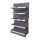  Metal Multiple Functions Double Sided Durable Gondola Shelving Systems Stoarge Shelves