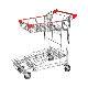 Two Layers Supermarket Warehouse Folding Hand Transport Trolley Cart