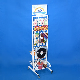 Store Double Sides Floor Standing Metal Grid Wall Panel Universal Wire Display Rack (PHD8038) manufacturer