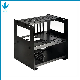  2 Layer Metal Filing Cabinet Steel Storage File Cabinet with Movable