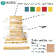  Customized Bamboo Storage Drying Makeup Counter Display Stand Rack