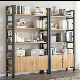  Wholesale Popular Store Fixture Metal Furniture Wood Shelf Storage Display Rack