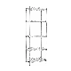  Stand Shoes Display Shelf Modern Design Wall Mounted Bag and Handbag Display Shoe Store Display Racks