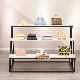  Shoe Store Three-Layer Storage Rack Shoe and Bag Display Rack