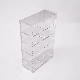  Custom Clear Grid Acrylic Cosmetic Nail Polish Shoes Display Rack