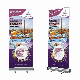  China Factory Eachsign Display Banner Stand Rollup Racks for Trade Show Cloth Product
