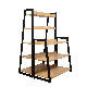 Elegant Appearance Shoe Display Rack Wood