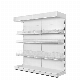  Shop Shelving Gondola Single Side Supermarket Display Racks