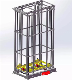 Level-Shifting Elevator for Warehouse Automatic Racking System
