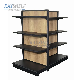  Adjustable Store Gondola Rack Wooden Style Supermarket Shelves Shop Fittings