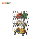  Multi-Functional Storage Rack Metal Wire Fruit and Vegetable Display Basket Rack
