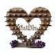  Classical Wooden Pattern Cupcake Heart or Customized Display Rack
