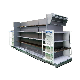 Heavy Duty Four Column Style Hypermarket Display Rack manufacturer