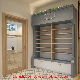 Wooden Cosmetic Store Display Showcase Makeup Shelf Display Wall Showcase Furnitures