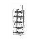 5 Tier Metal Drink Display Banner Stand