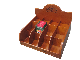  Handcrafted Hard Wooden Tea Compartment Display Stand and Storage Rack