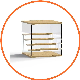  Customized Acrylic Rack CD Cosmetic Wine Acrylic Display Rack