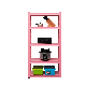  Color Height Self Designed Metal Storage Rack Exhibition Rack for Kitchen Use