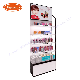  Advertising Nail Polish, Eyelash Cosmetic Rack Display Shelving Metal Make up Stands