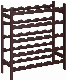 Five Floor Freestanding Design Withstand 30 Bottles of Bamboo Wine Rack