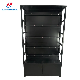  Black Free Standing Metal Steel Expositor Hardware Accessories Display Rack for Shop Metal Hook Rack Display Stands Computer Accessories Display Rack