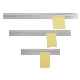  Kitchen Stainless Steel Wall Mounted Display Hanging Shelf Rack Bill Paper Rail