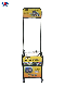  Movable Metal Retail Floor Standing Display Rack with 4 Wheels