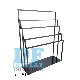  Wholesale Modern Customized Display Stand Retail Metal Hanging Clothes Display Racks Garment Store Furniture Gold Clothing Rack