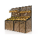 Wholesale Supermarket Wooden Vegetable and Fruit Display Rack