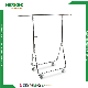  Rolling Heavy Duty Metal Folding Commercial Display Designer Supplier Collapsible Clothing Garment Rack