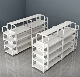  Wholesales Gondola Grocery Store Fixture Supermarket Metal Wood Shelving Display Rack