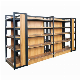  Hot Sell Gondola Wooden Display Shelf Rack for Supermarket