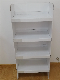  Pure White Color 3 Tiers Display Stands Easy to Change and Insert Price Tag
