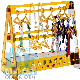  Acrylic Earring Holder Rack with Mini Hangers Jewelry Display Stand Ear Studs Organizer Storage