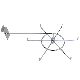 Metal Spinning Jewelry Display Rails Hanging Rack Slatwall Hooks