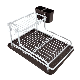  Kitchen Accessories Kitchenware Storage Rack Dish Plate Utensils Display Stand Metal Rack