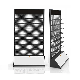  Customized Sport Display Rack Shoe Rack Metal Mesh Double Sided Stand Sneaker Gondola Rack for Shoes Store