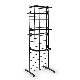  Custom Metal Interlocking Display Stand Custom Metal Wire Mesh Hook Supermarket Jewley Display Stand Hanging Items Floor Stand Wig Display Rack