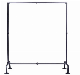  Industrial Pipe Clothing Rack Free Standing Heavy Duty Detachable Clothes Rack with 4 Stable Feet for Garment Storage Display