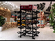 Walmark Supermarket 5 Tier Rotary Floor Stand Display Rack