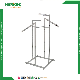  4-Arm Chrome Clothes Display Garment Racks