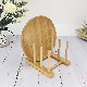 High Quality Bamboo Dish Plate Display Kitchen Storage Rack