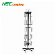  Metal CD DVD Display Stand Greeting Card Display Spinner Rack