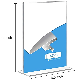 Double Sides Counter Plastic Label Sign Holder for Poster Displays